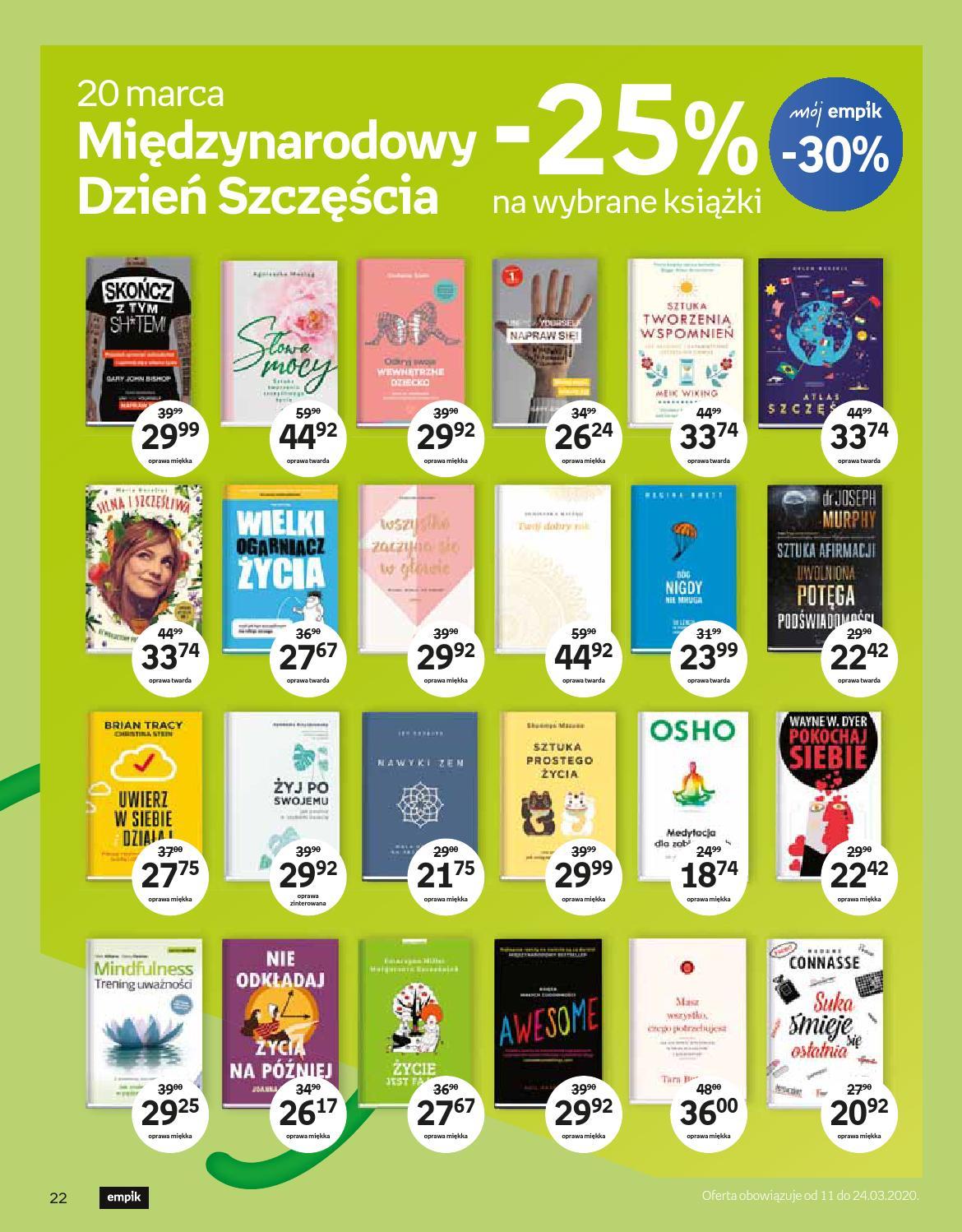Gazetka promocyjna empik str. 22