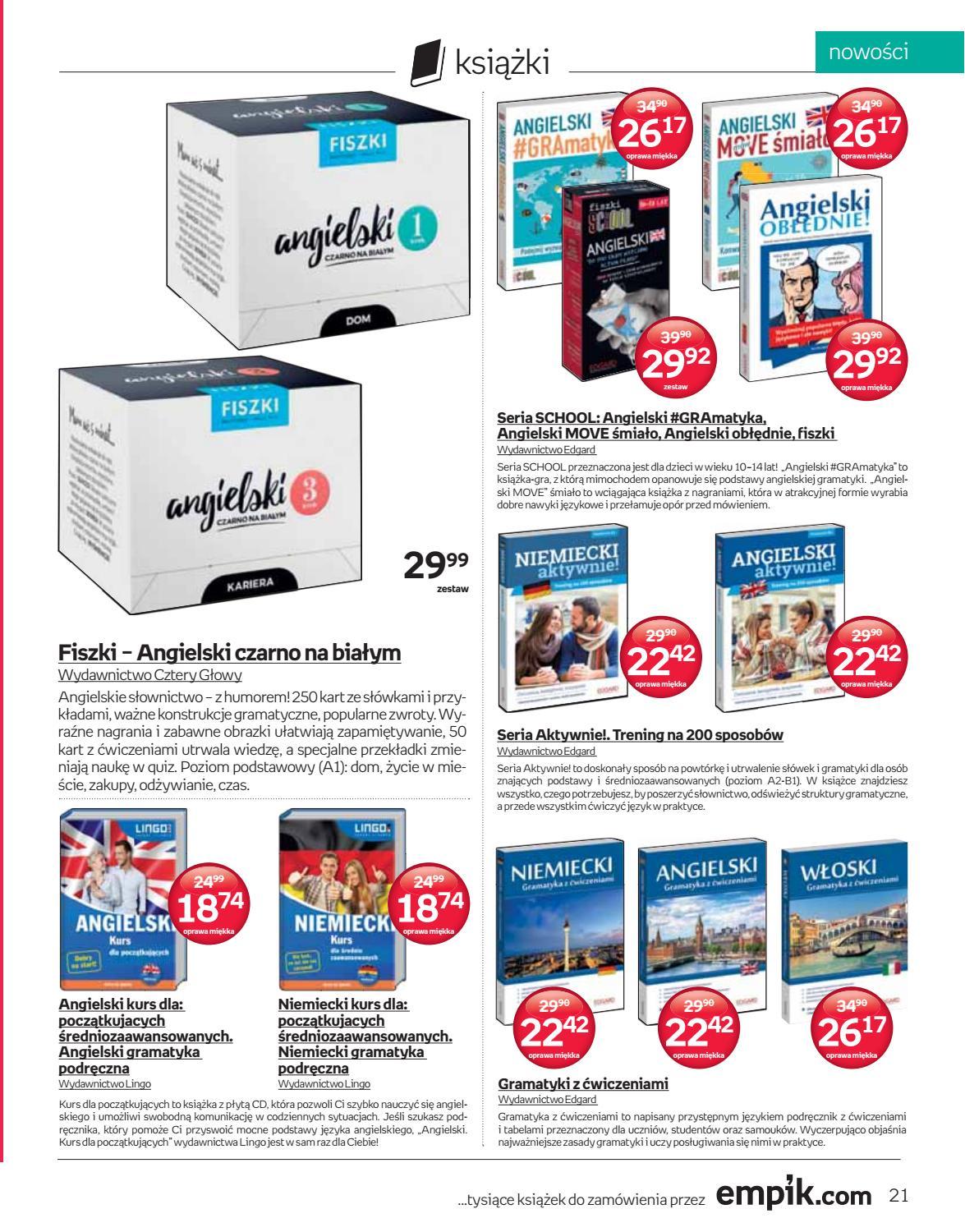 Gazetka promocyjna empik str. 21