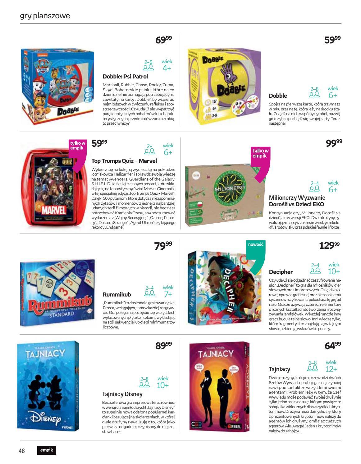 Gazetka promocyjna empik str. 48
