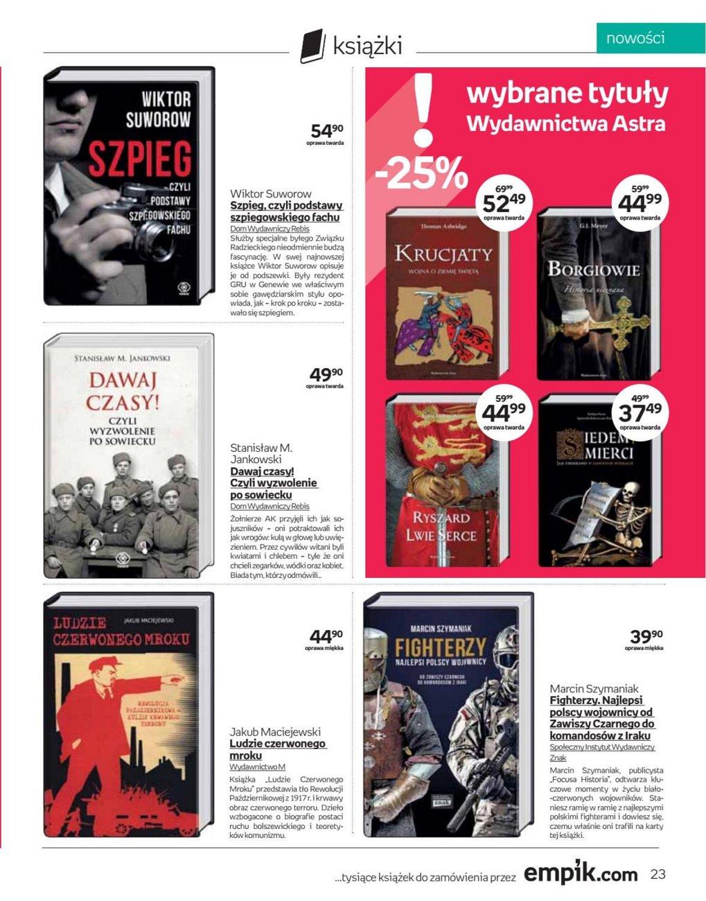 Gazetka promocyjna empik str. 23