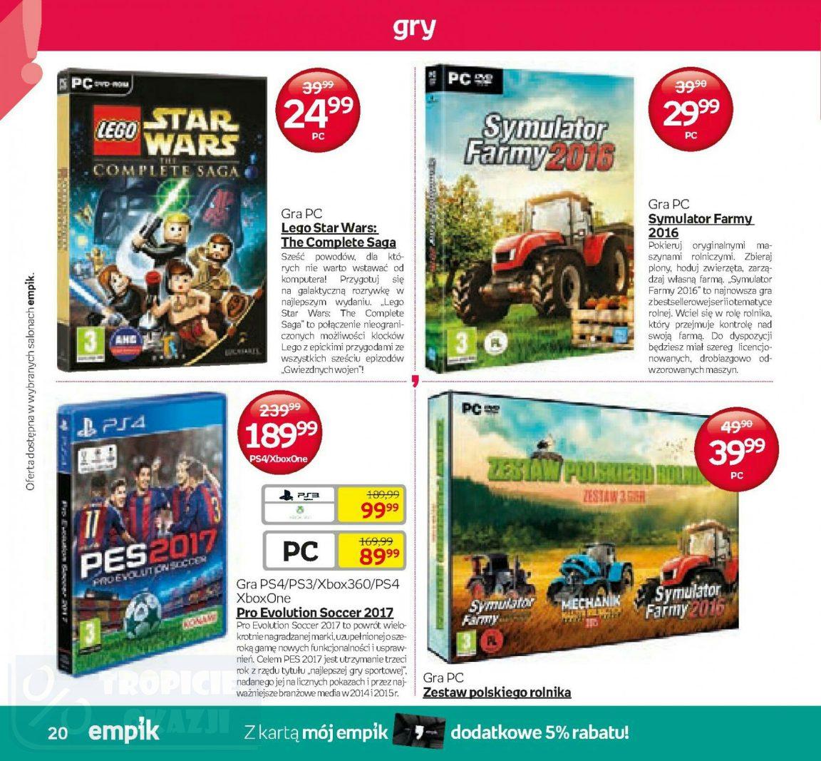 Gazetka promocyjna empik str. 20
