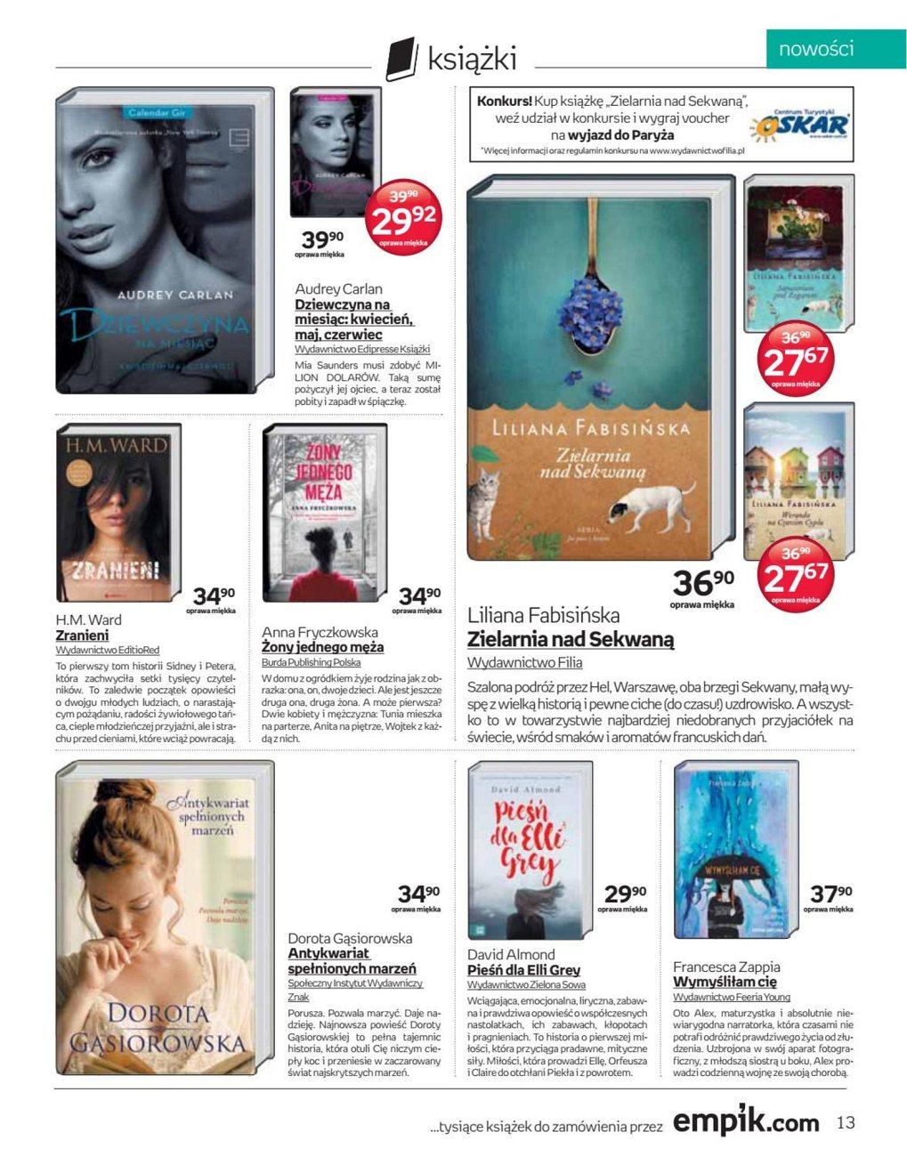 Gazetka promocyjna empik str. 13