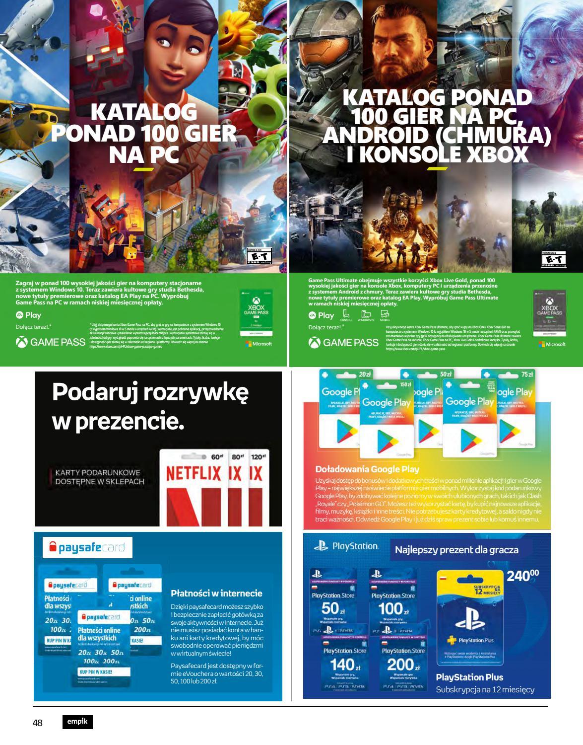 Gazetka promocyjna empik str. 48