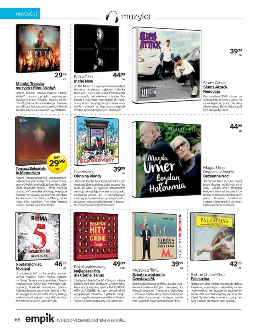 Gazetka promocyjna empik str. 66
