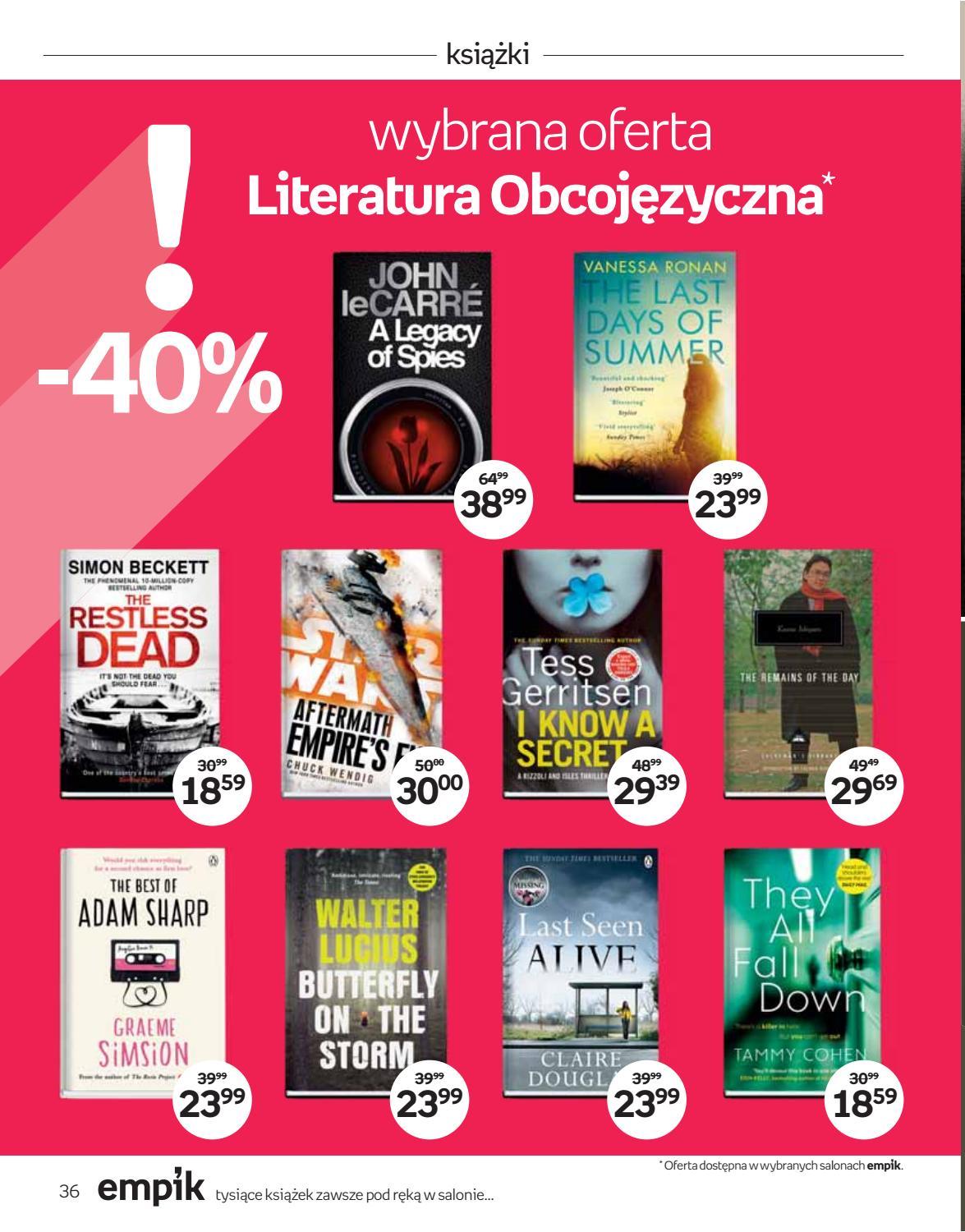 Gazetka promocyjna empik str. 36