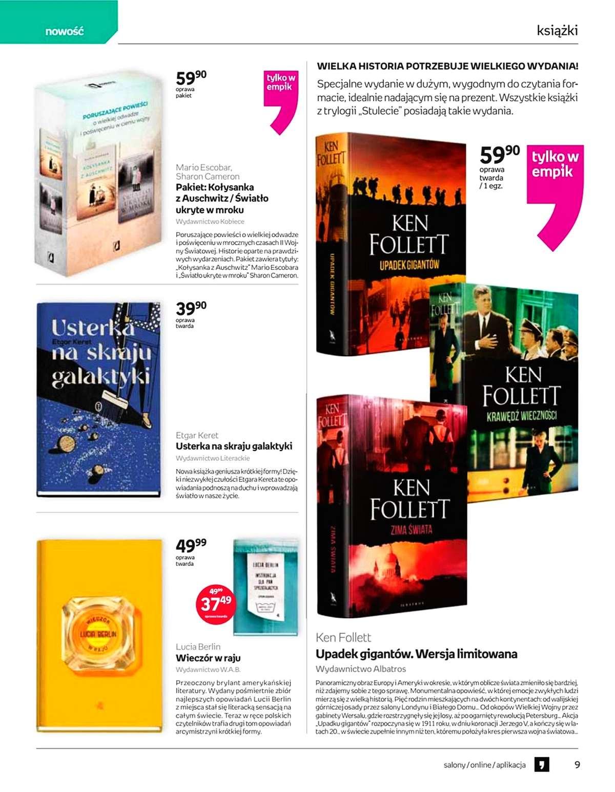Gazetka promocyjna empik str. 9