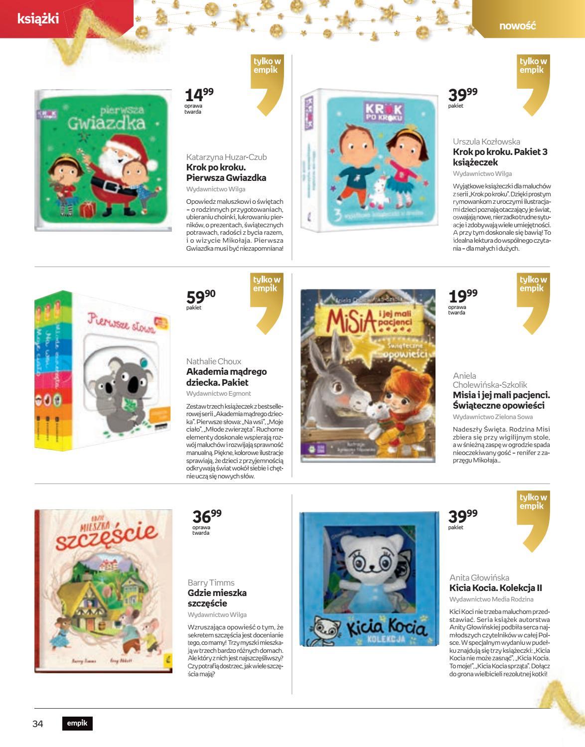 Gazetka promocyjna empik str. 34