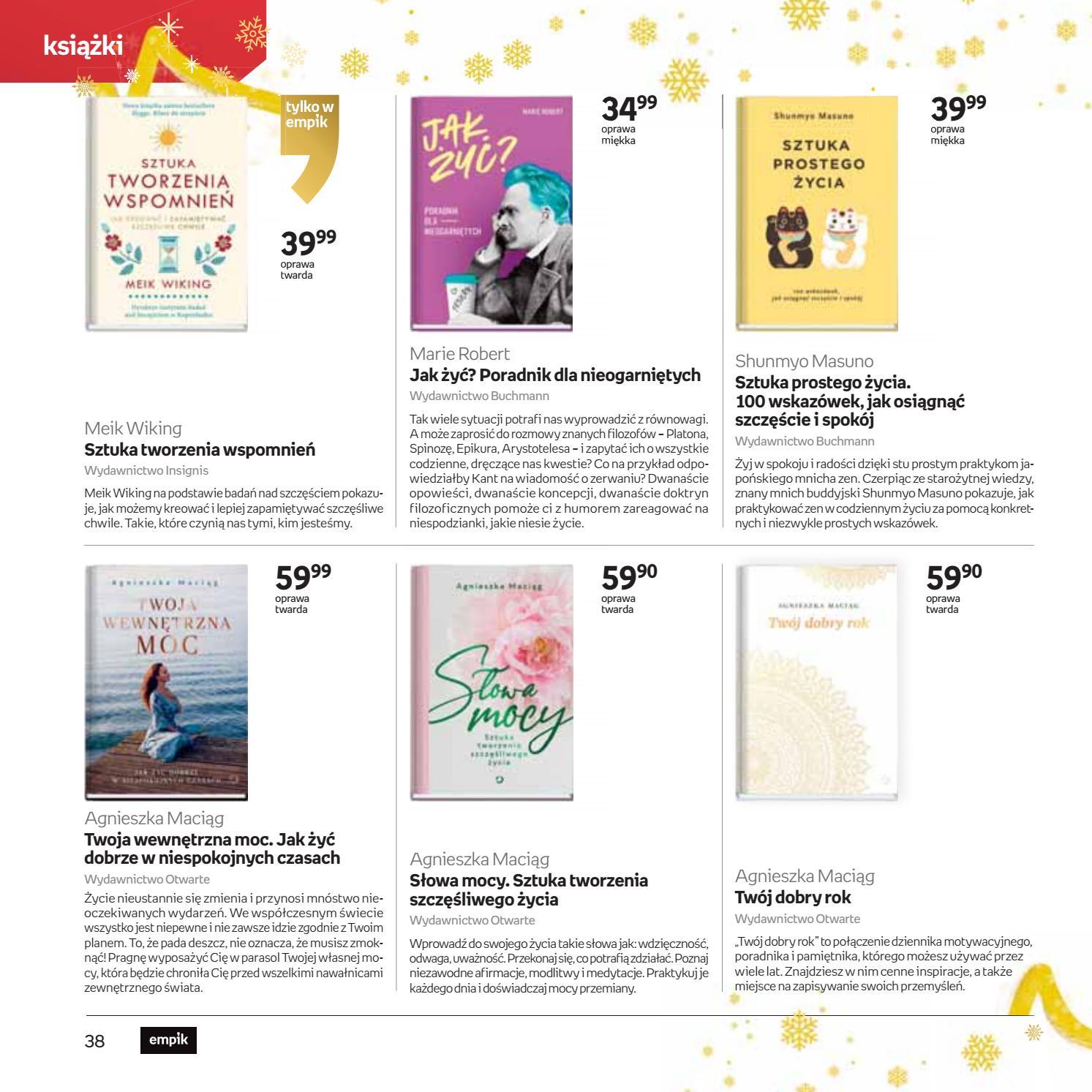 Gazetka promocyjna empik str. 38