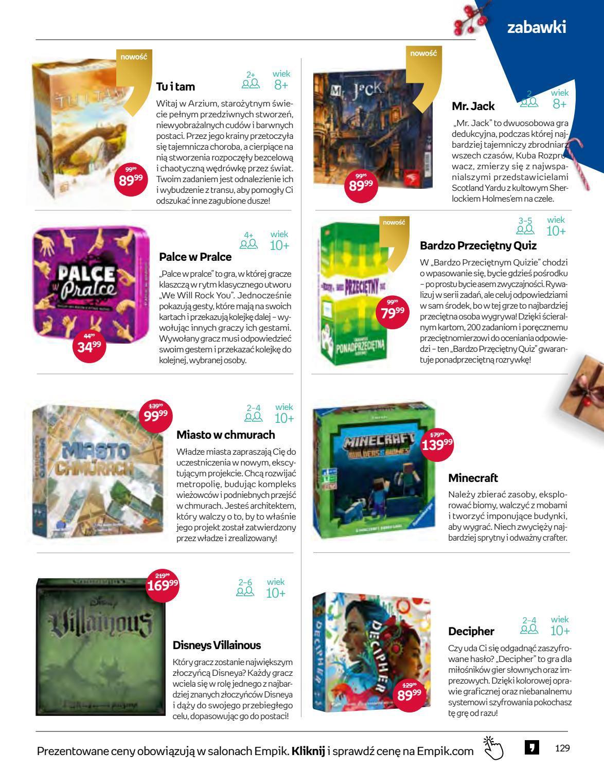 Gazetka promocyjna empik str. 129