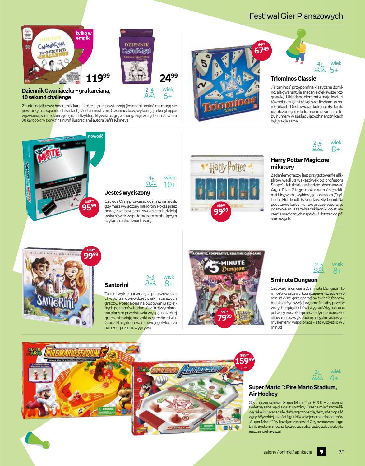 Gazetka promocyjna empik str. 75