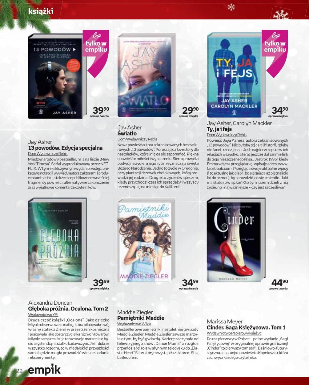 Gazetka promocyjna empik str. 22