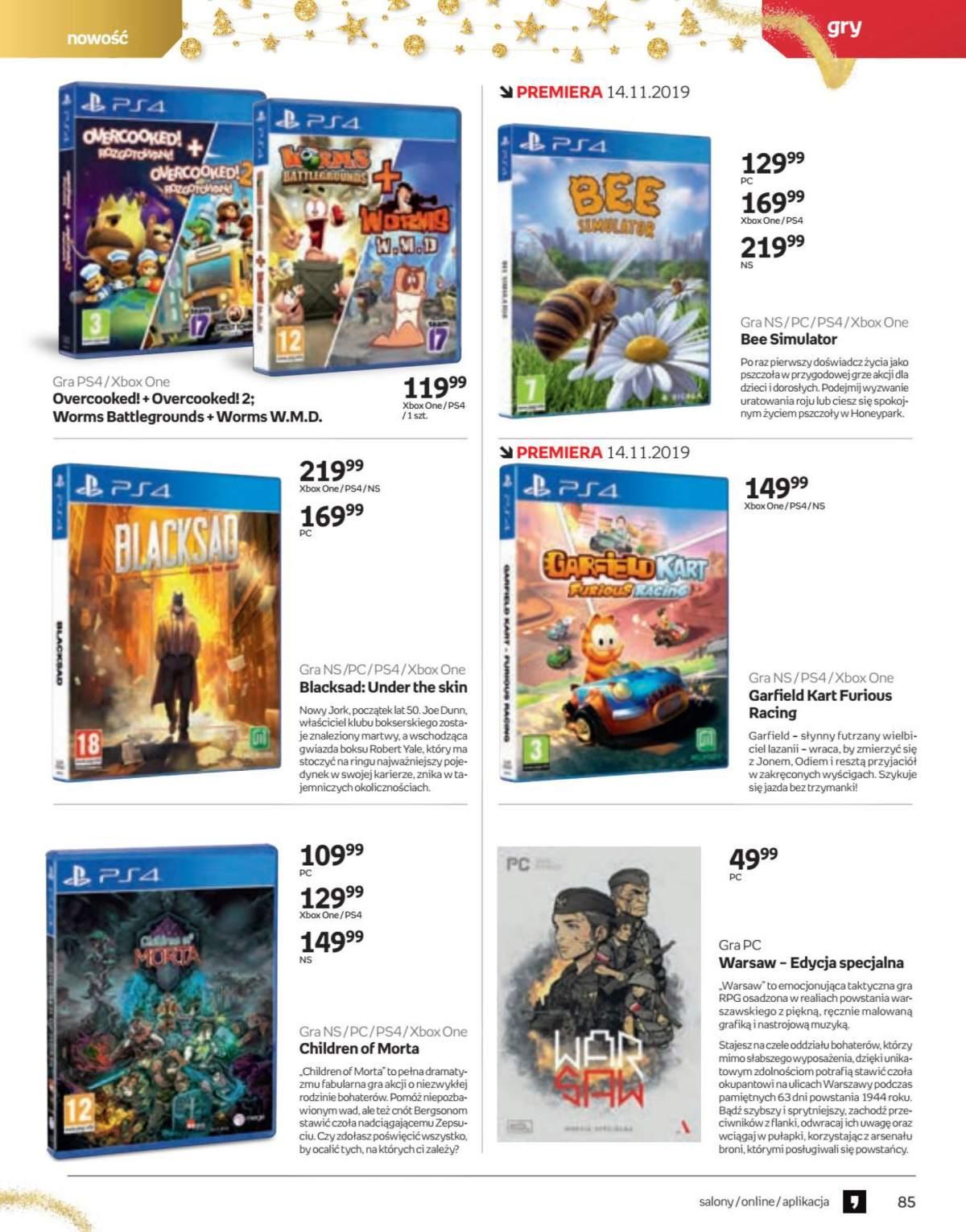 Gazetka promocyjna empik str. 85