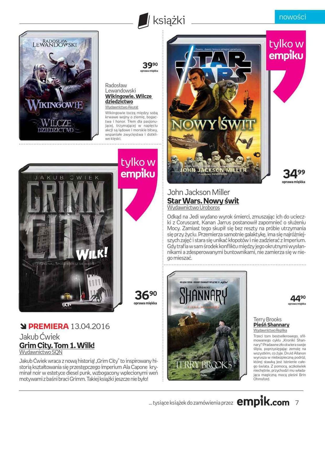 Gazetka promocyjna empik str. 7