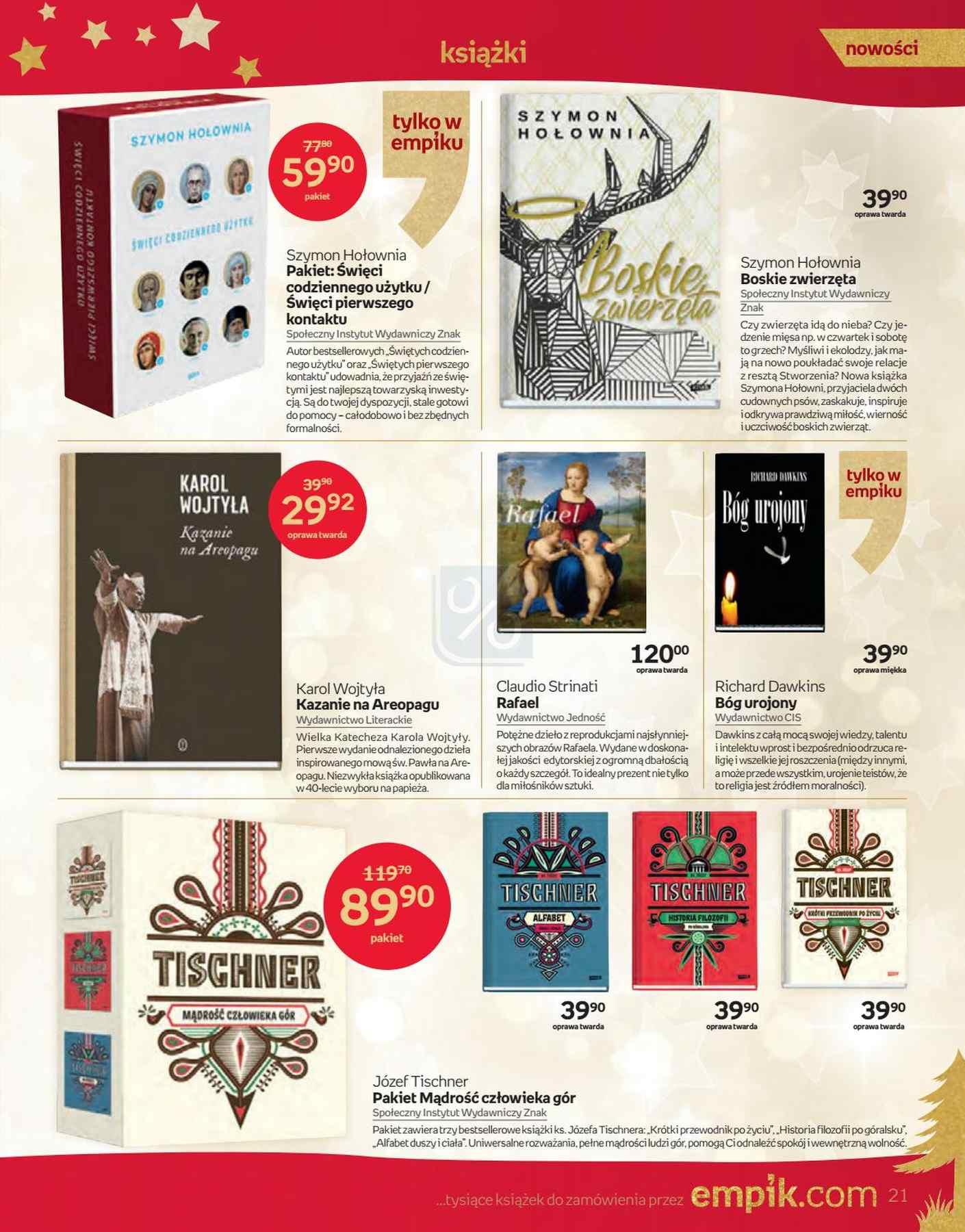 Gazetka promocyjna empik str. 21