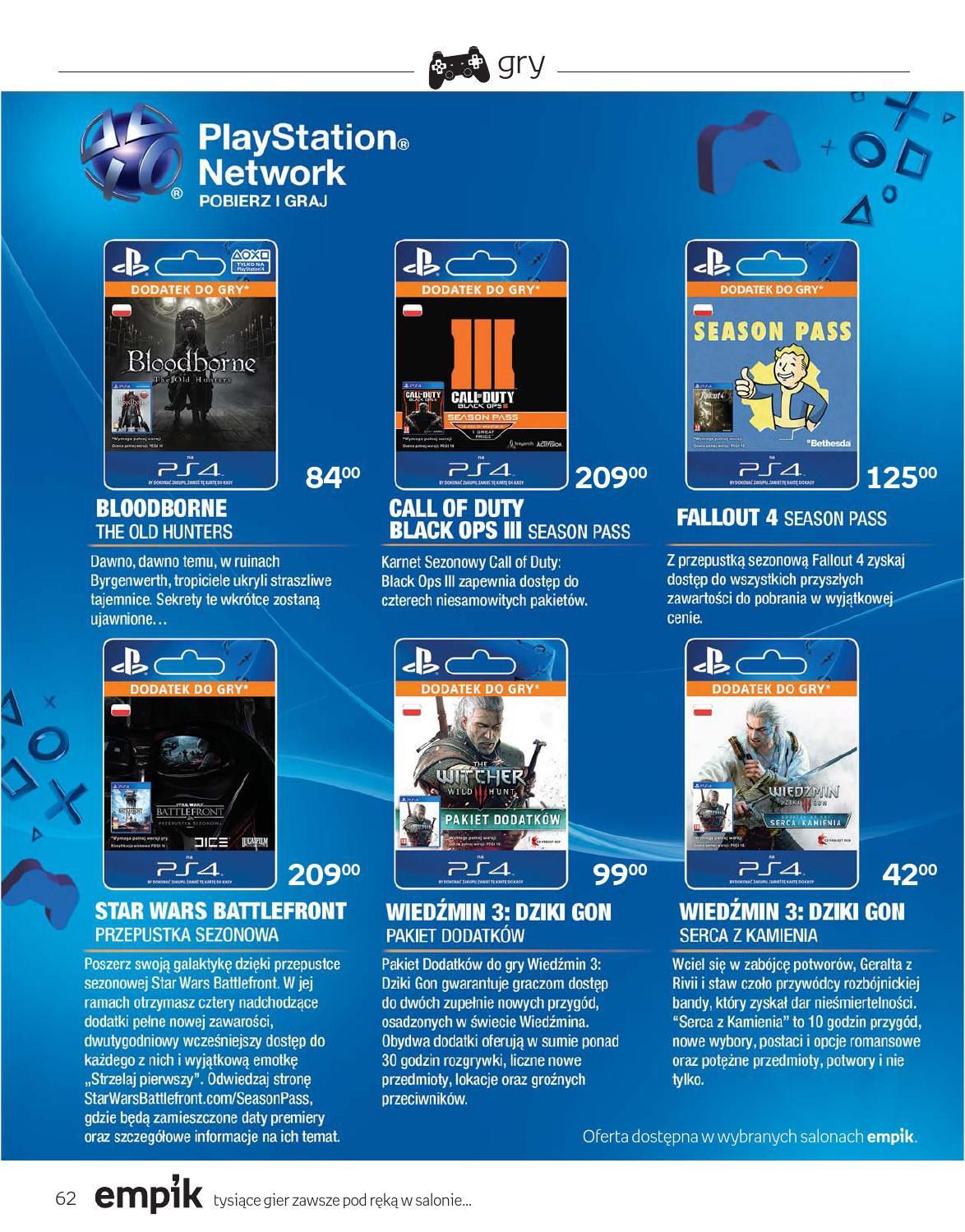 Gazetka promocyjna empik str. 62