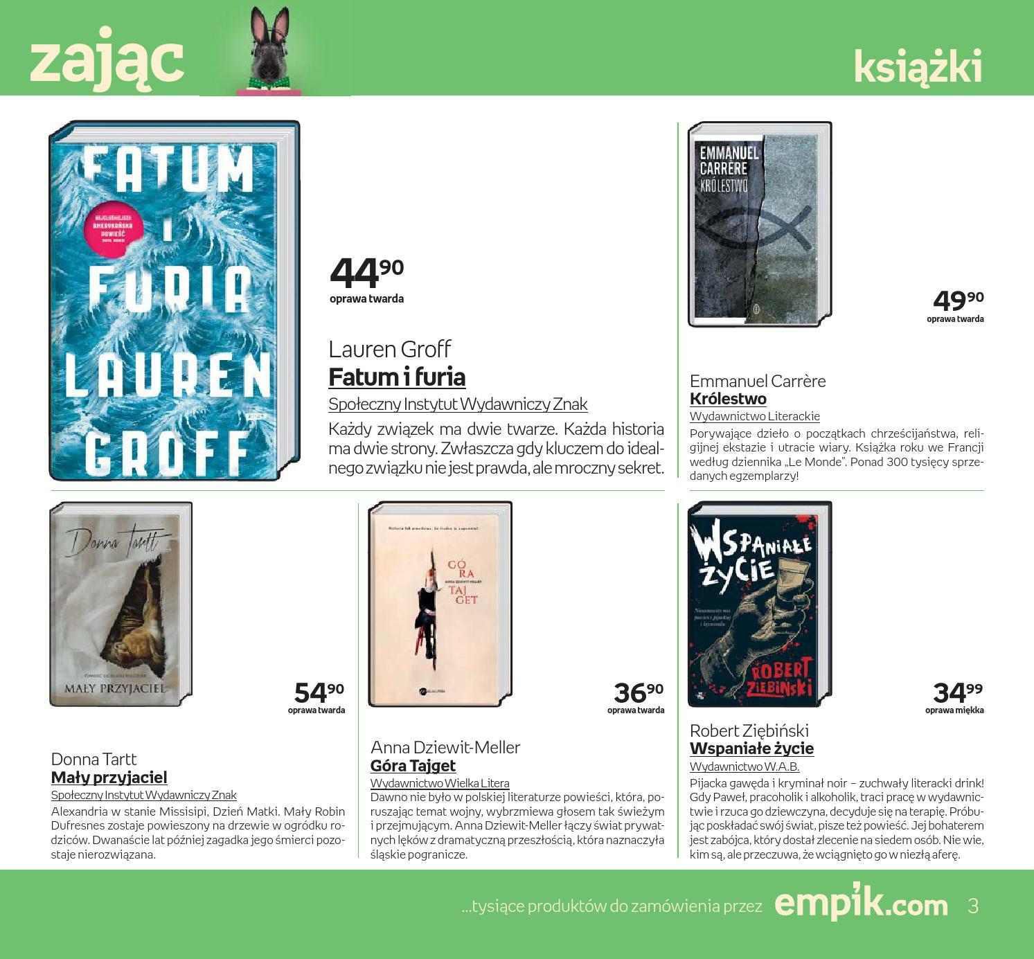 Gazetka promocyjna empik str. 3