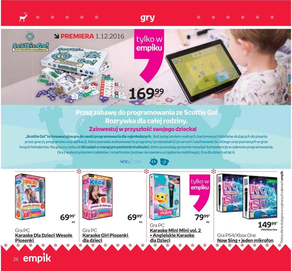 Gazetka promocyjna empik str. 26