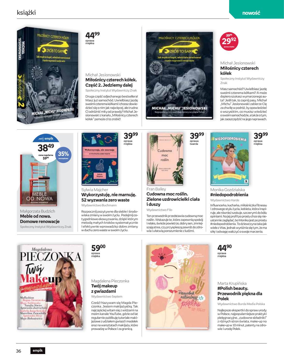 Gazetka promocyjna empik str. 36