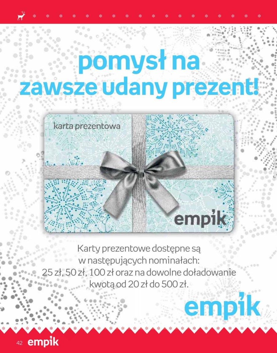 Gazetka promocyjna empik str. 42