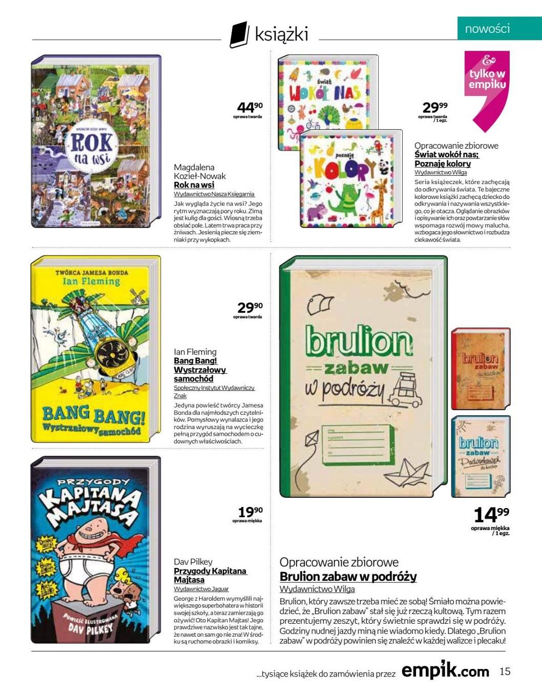Gazetka promocyjna empik str. 15