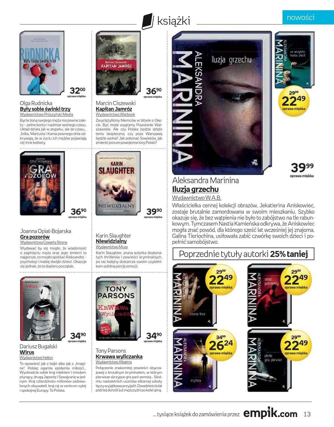 Gazetka promocyjna empik str. 13