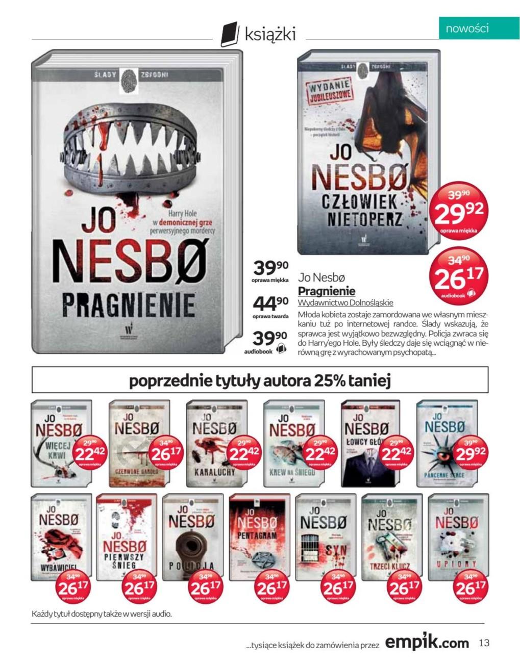 Gazetka promocyjna empik str. 13