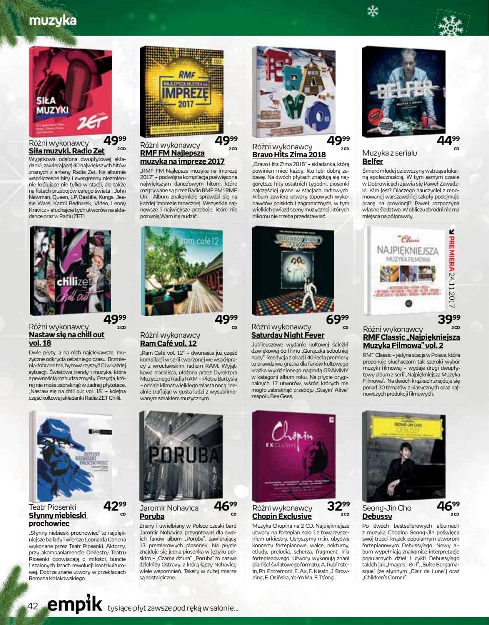 Gazetka promocyjna empik str. 42