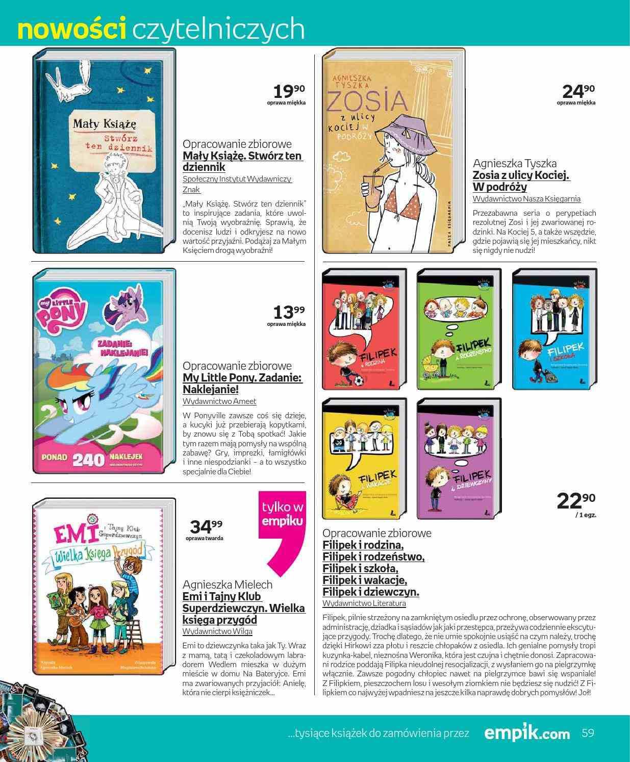 Gazetka promocyjna empik str. 59