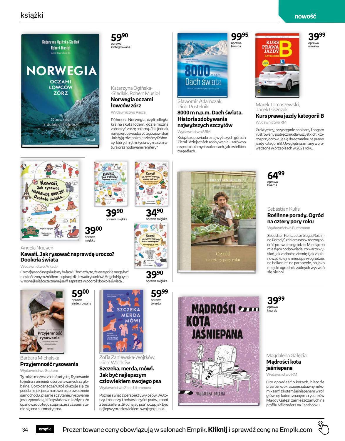Gazetka promocyjna empik str. 34