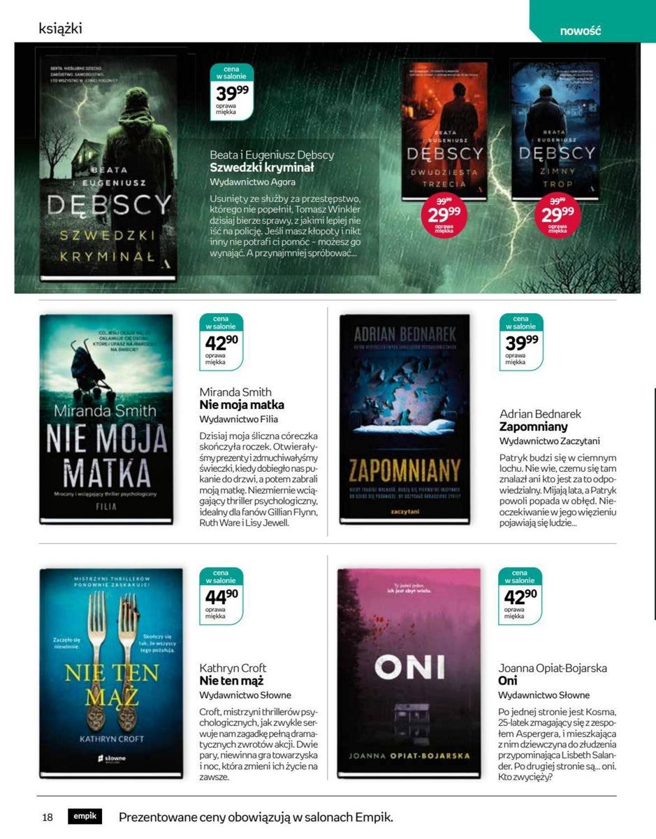 Gazetka promocyjna empik str. 18