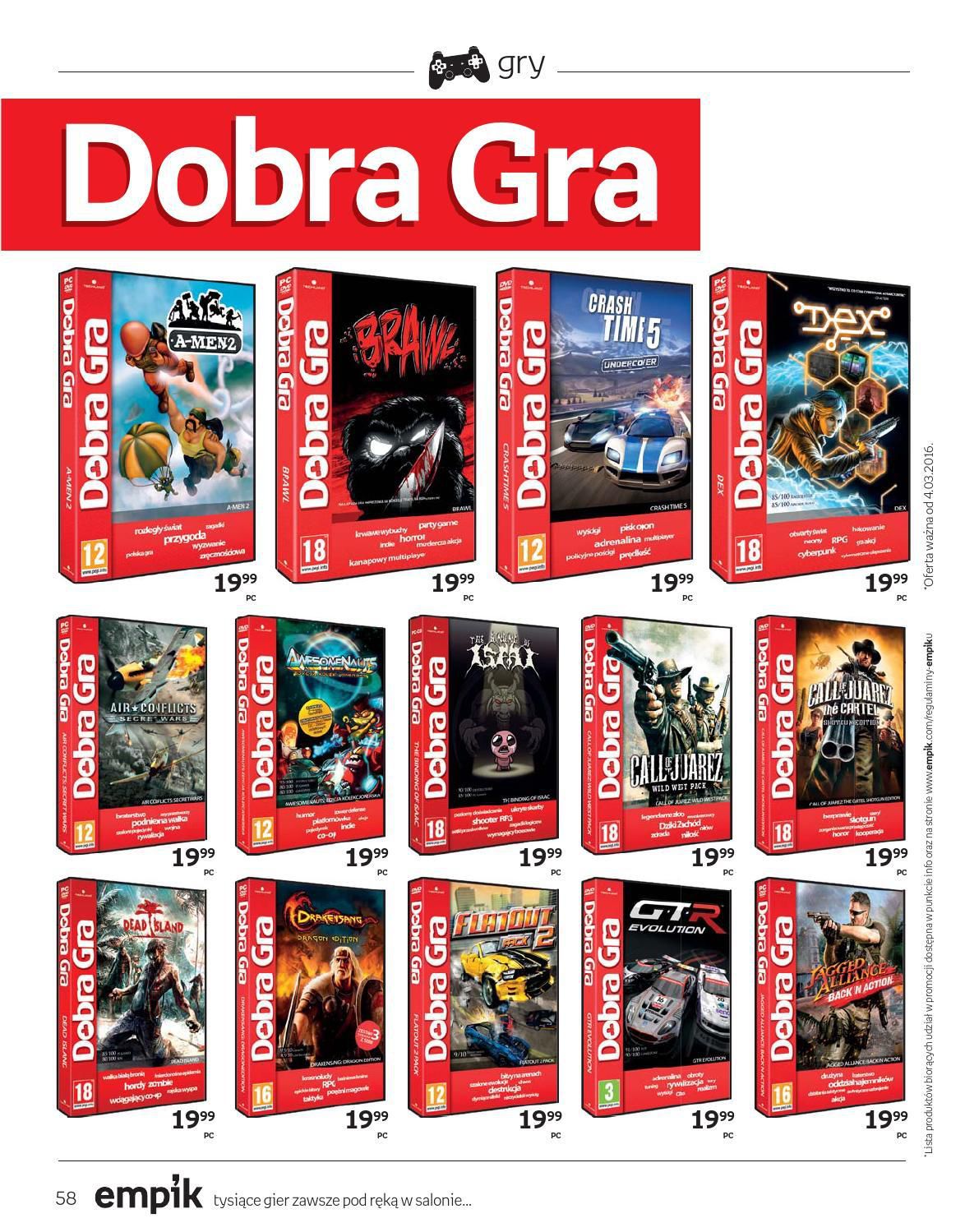 Gazetka promocyjna empik str. 58