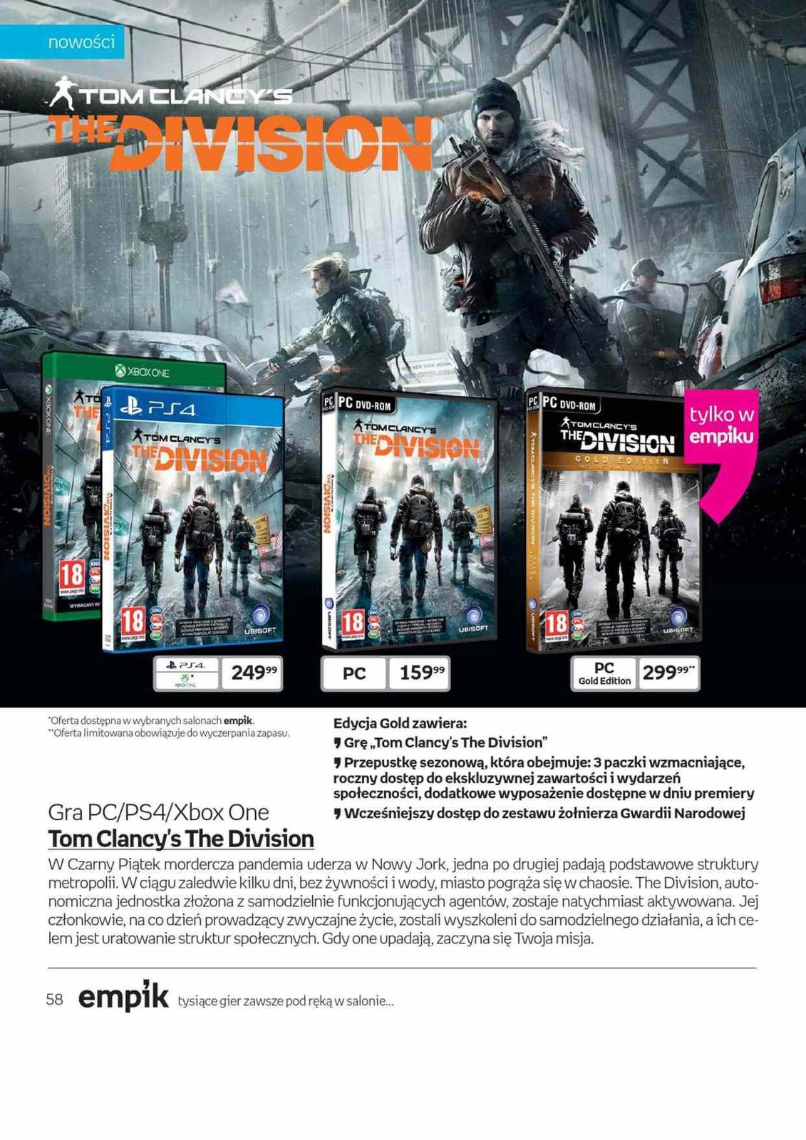 Gazetka promocyjna empik str. 58