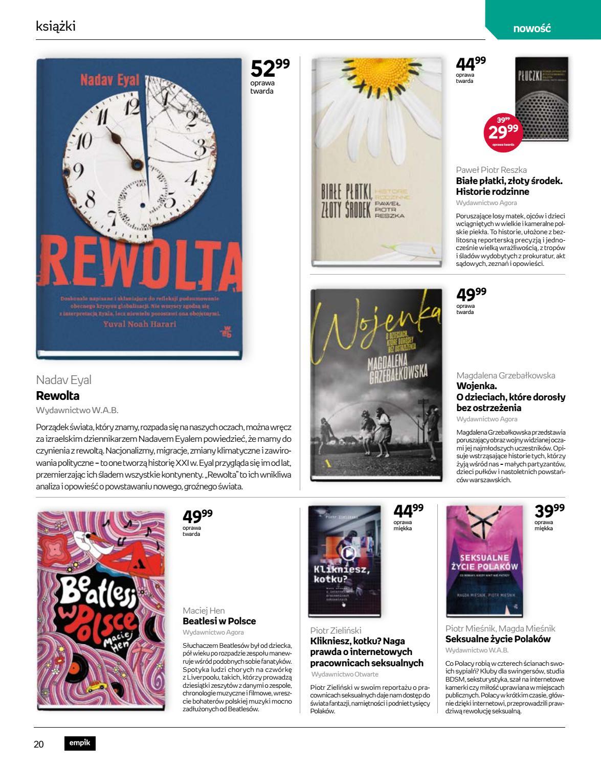 Gazetka promocyjna empik str. 20