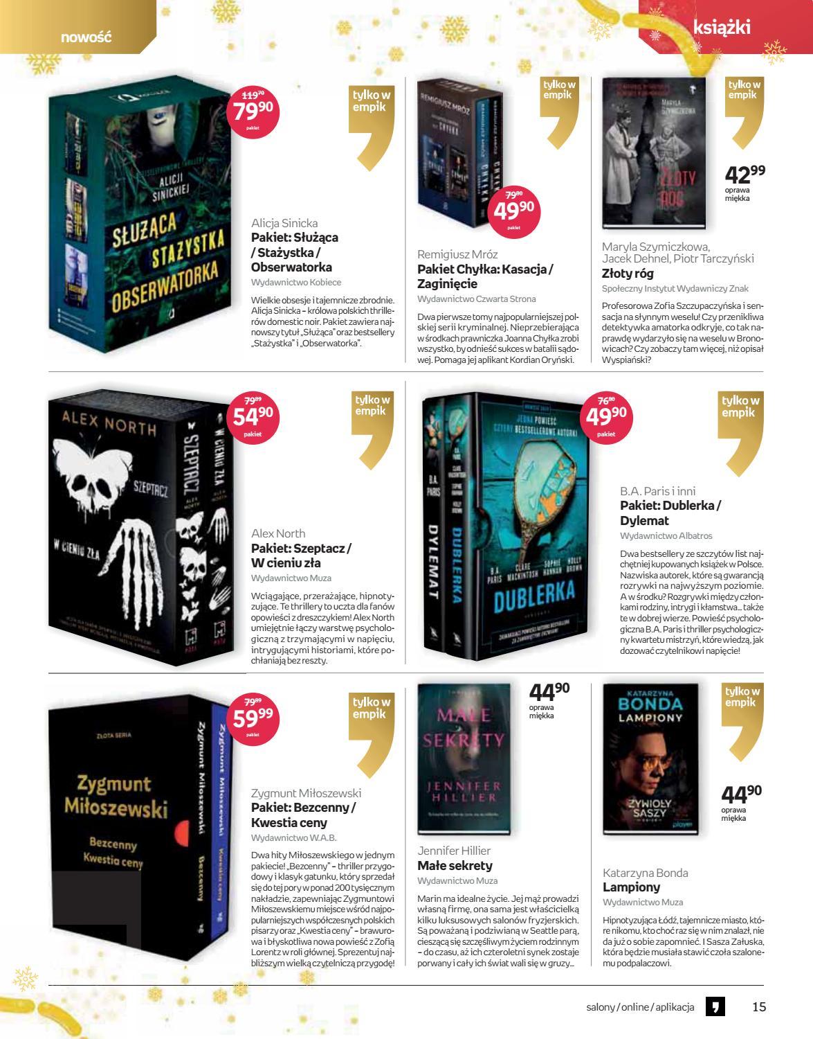 Gazetka promocyjna empik str. 15