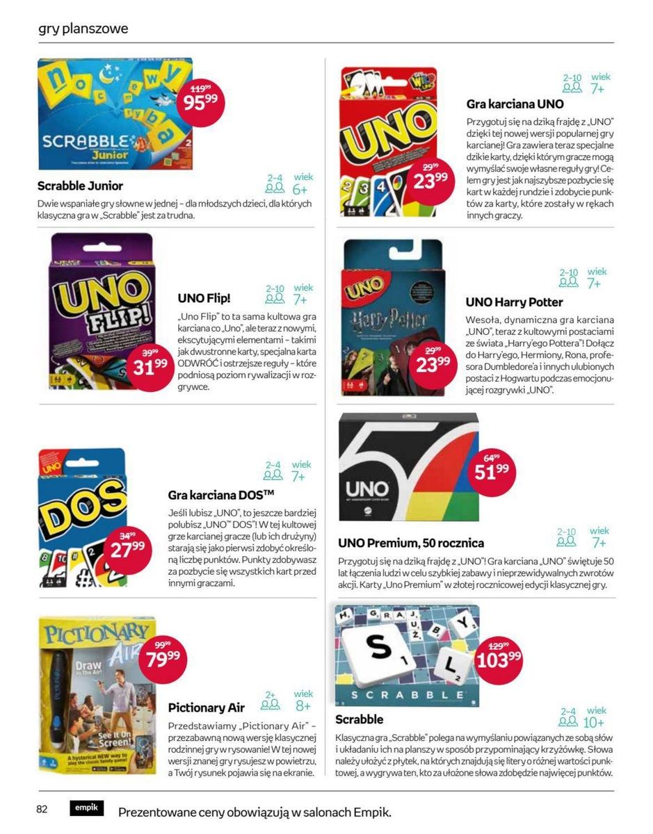 Gazetka promocyjna empik str. 82