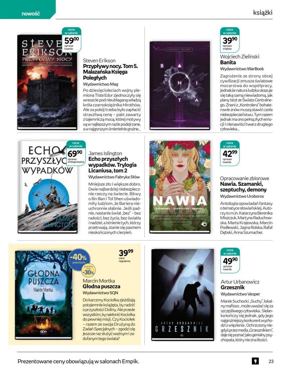 Gazetka promocyjna empik str. 23