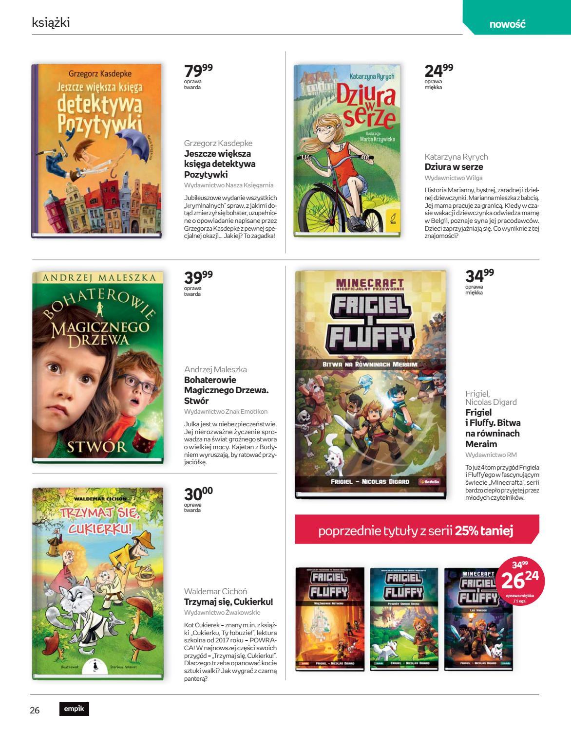 Gazetka promocyjna empik str. 26