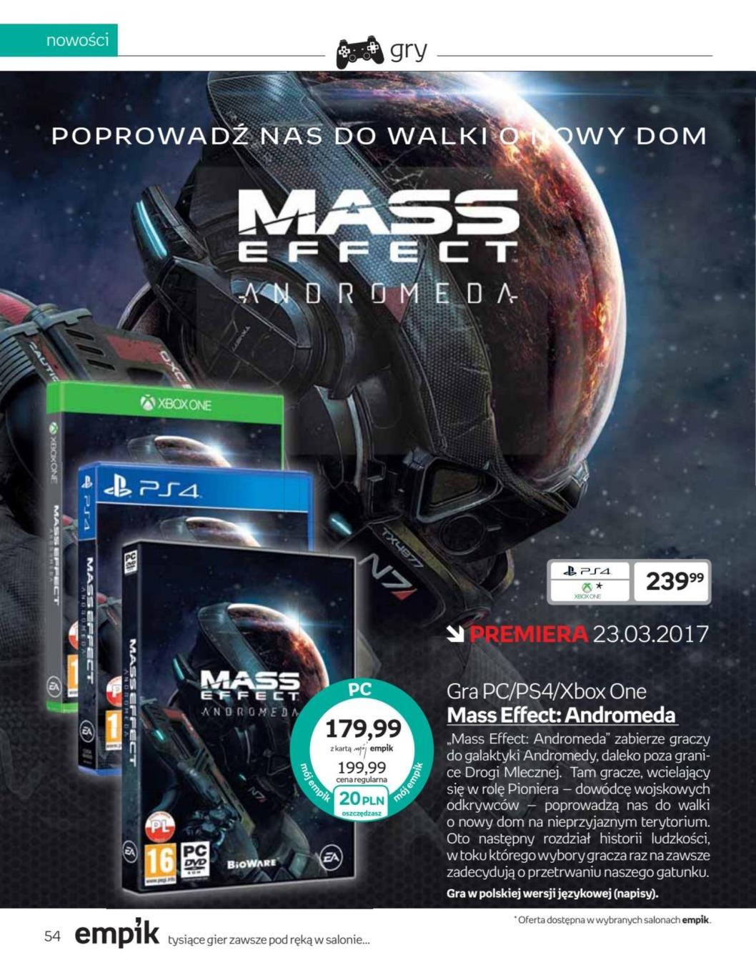 Gazetka promocyjna empik str. 54