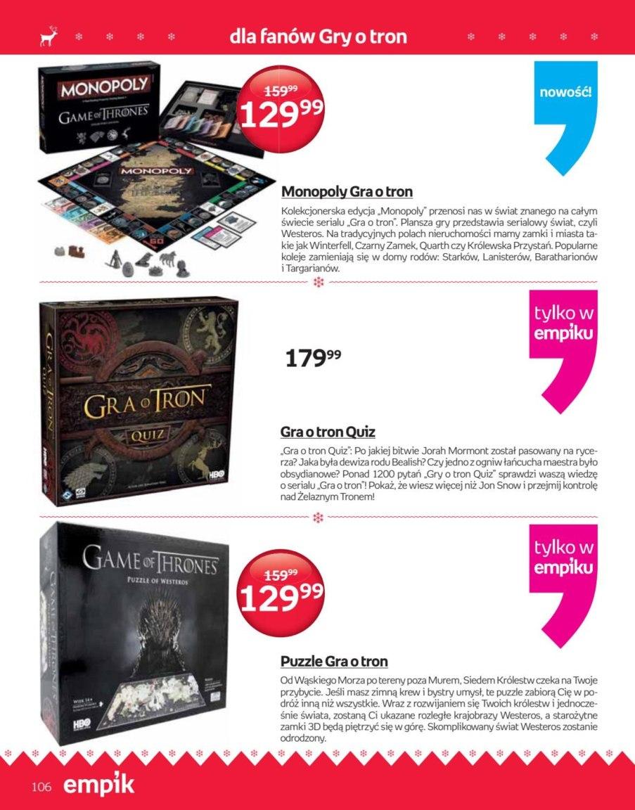Gazetka promocyjna empik str. 106