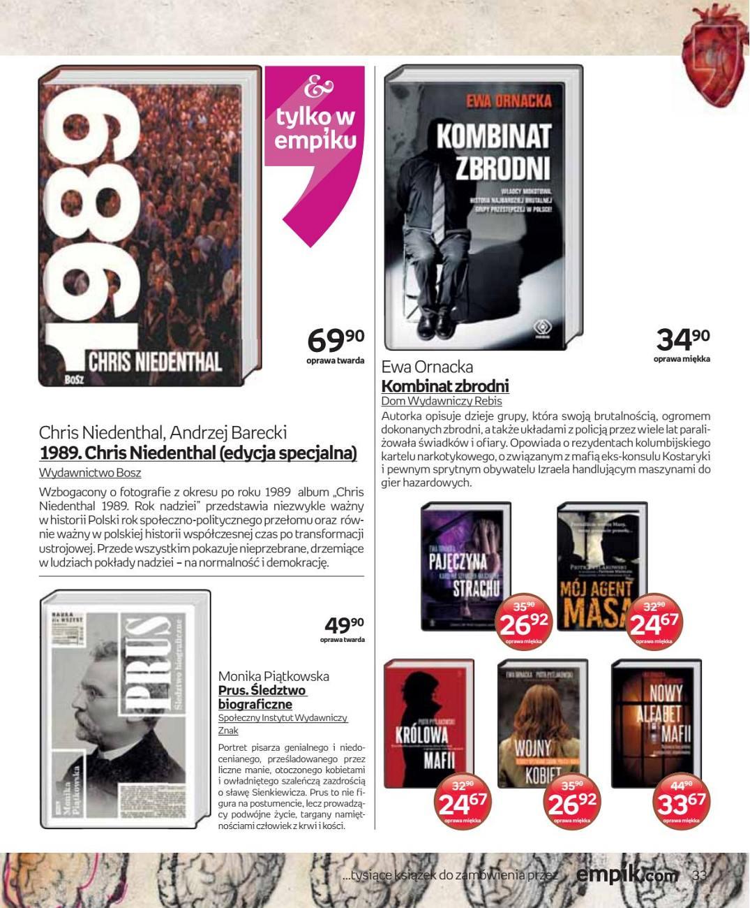 Gazetka promocyjna empik str. 33