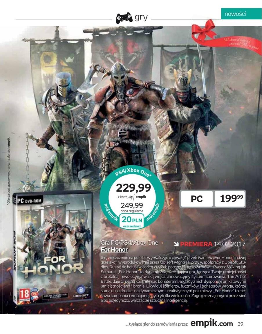 Gazetka promocyjna empik str. 39