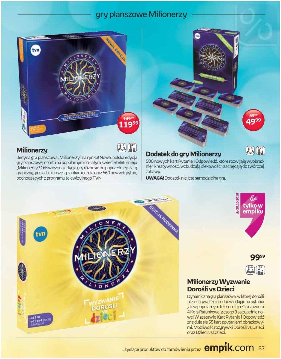 Gazetka promocyjna empik str. 87