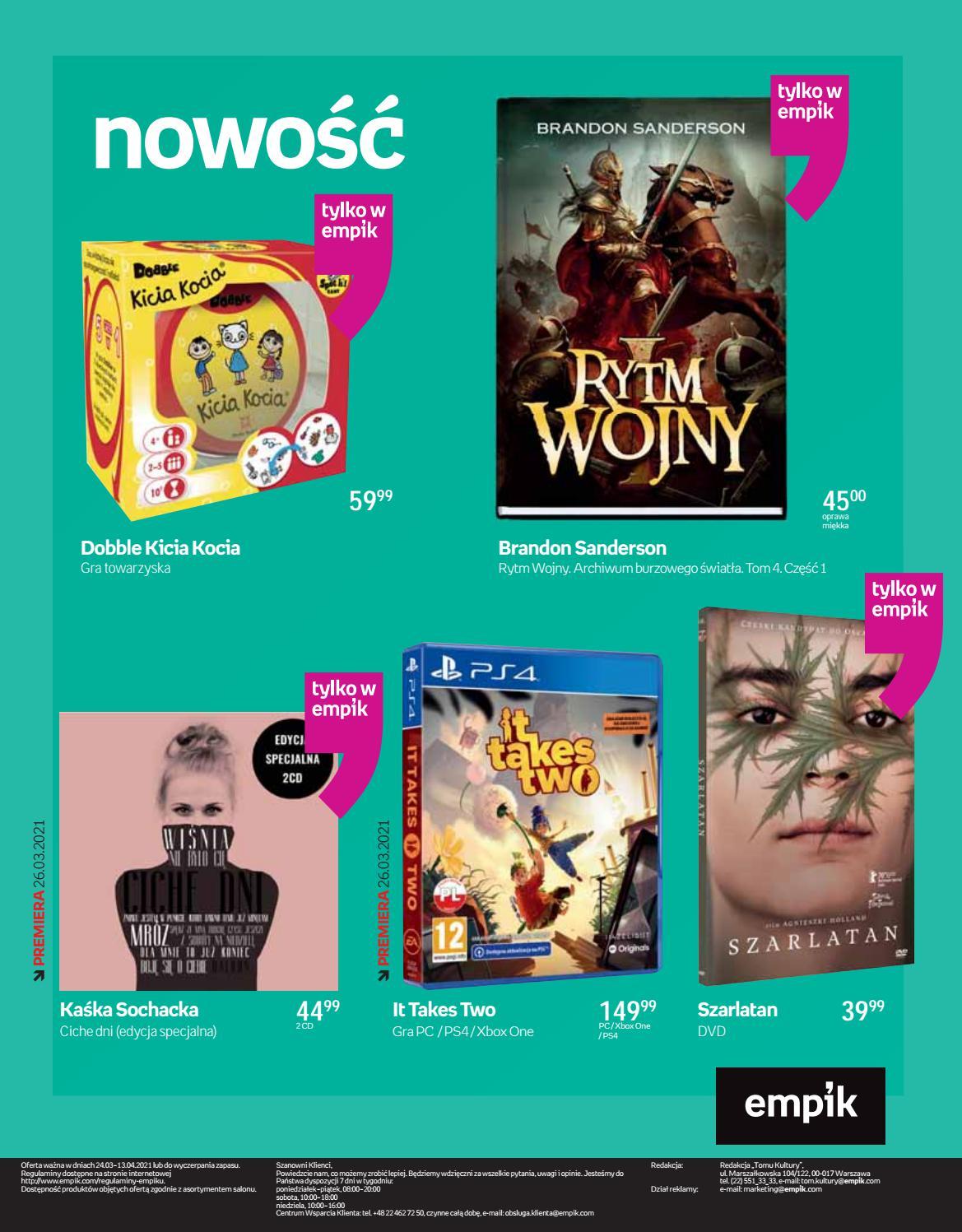 Gazetka promocyjna empik str. 72