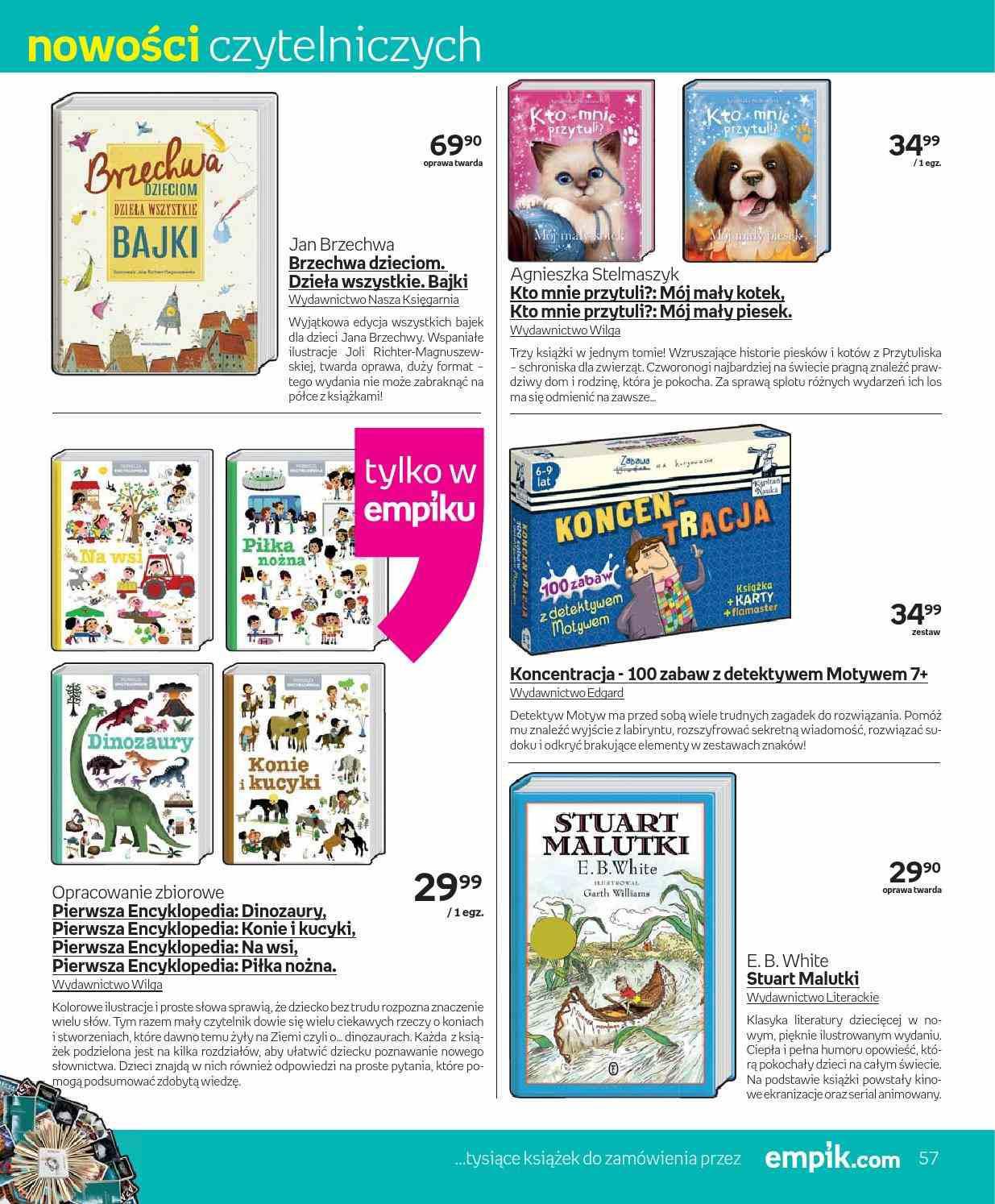 Gazetka promocyjna empik str. 57