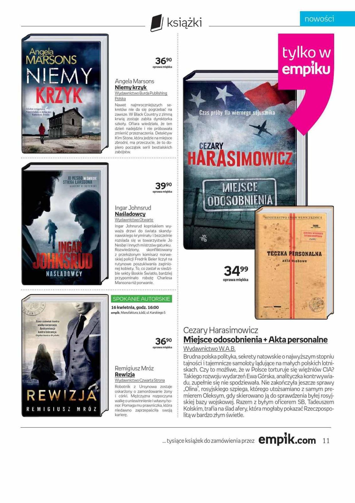 Gazetka promocyjna empik str. 11