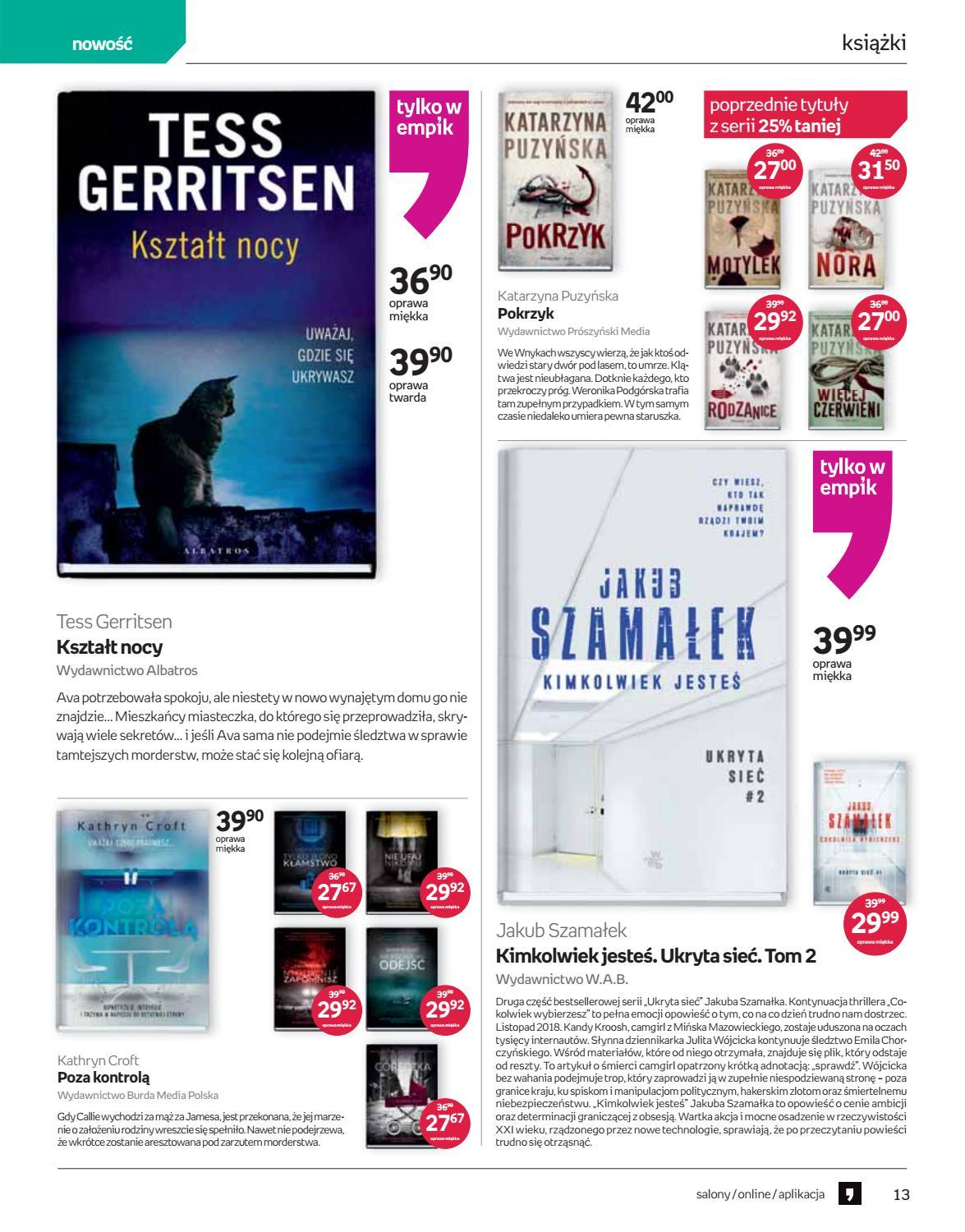 Gazetka promocyjna empik str. 13