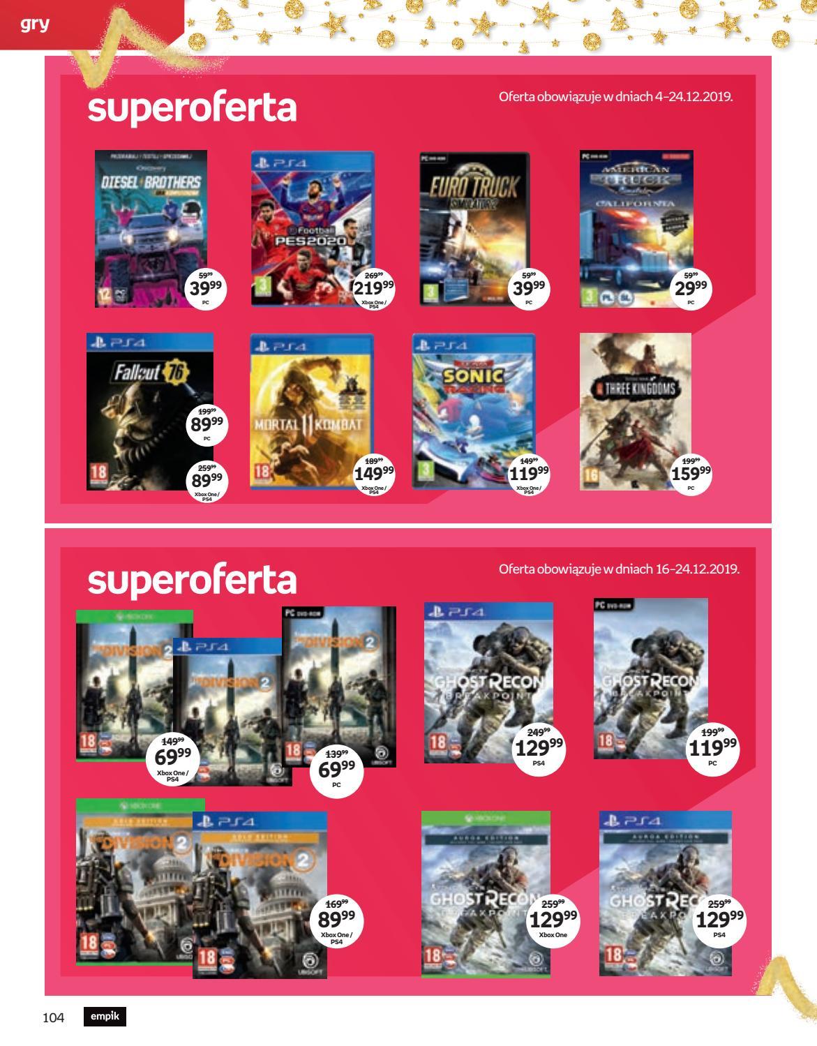Gazetka promocyjna empik str. 104