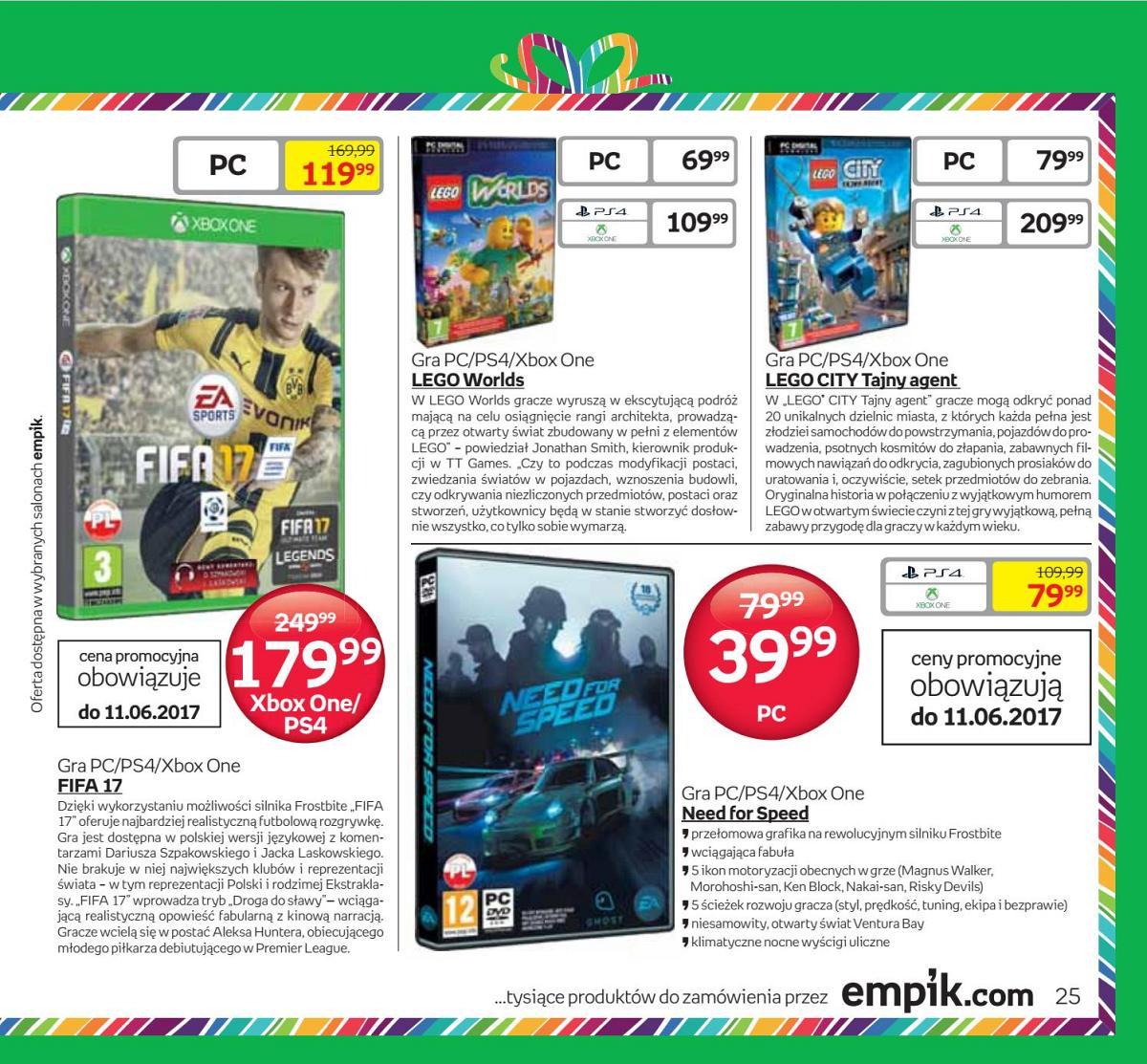 Gazetka promocyjna empik str. 25