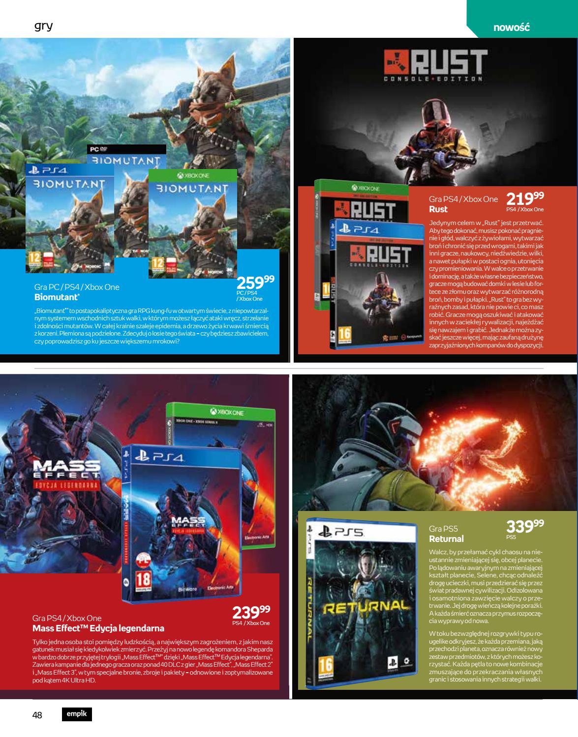Gazetka promocyjna empik str. 48