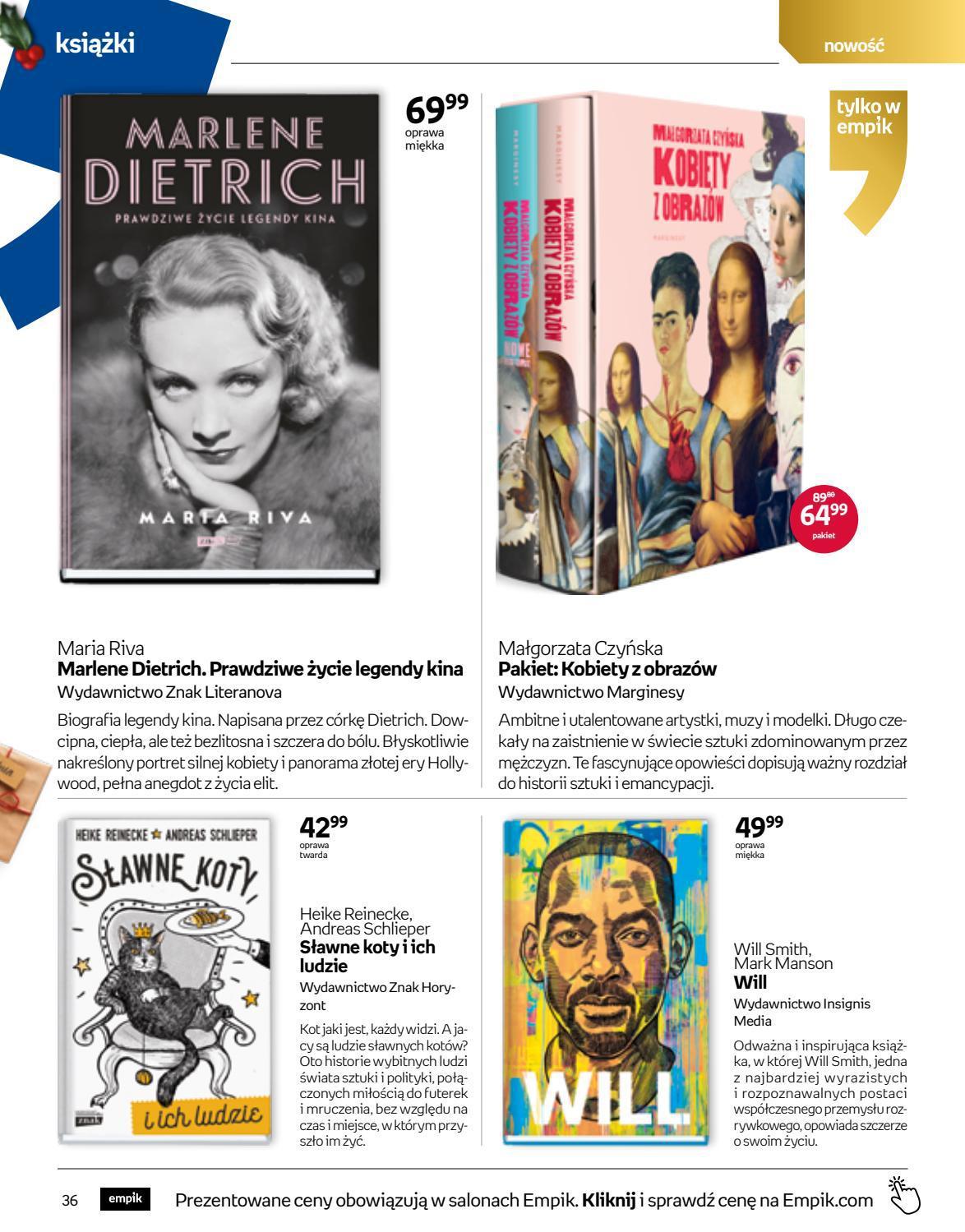 Gazetka promocyjna empik str. 36